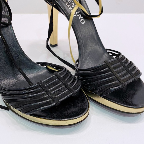 Valentino Leather & Suede Heels - Picture 4 of 7